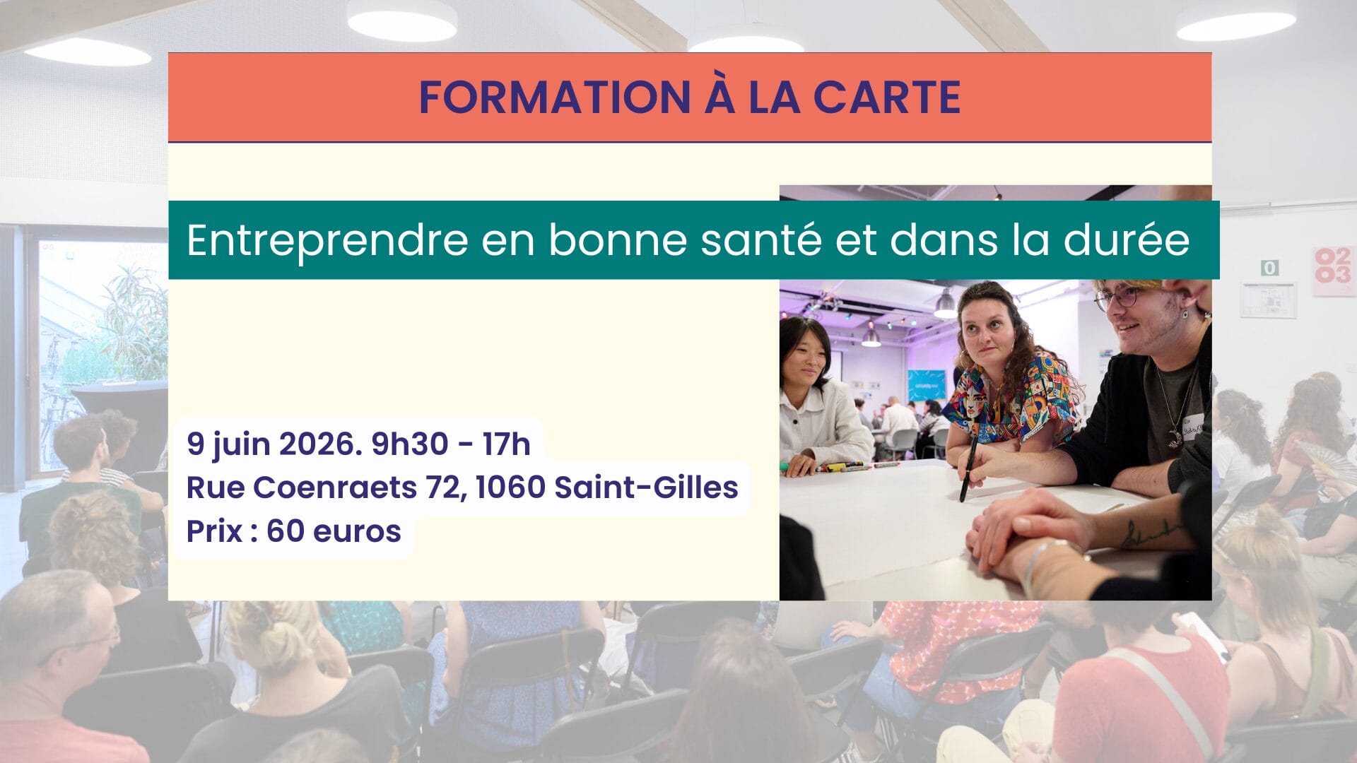 entreprendre en bonne snate et dans la durée