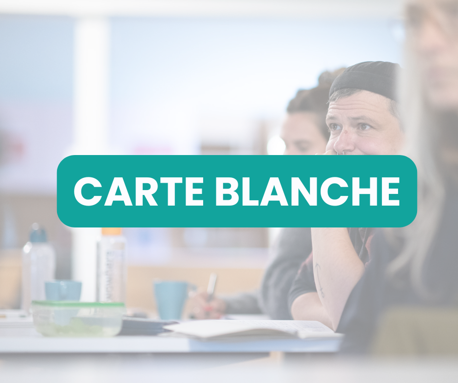 carte blanche sur photo illustration